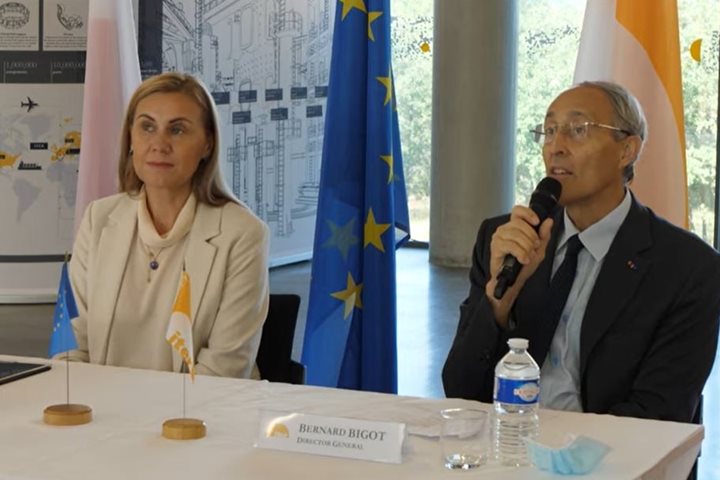 En visite à ITER : Le Commissaire Européen à l'Energie Kadri Simson